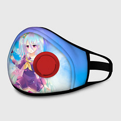 Маска с клапаном No Game No Life, цвет: 3D-красный — фото 2