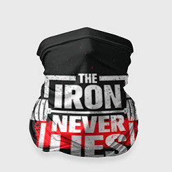 Бандана-труба The iron never lies, цвет: 3D-принт