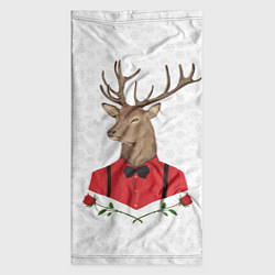 Бандана-труба Christmas Deer, цвет: 3D-принт — фото 2