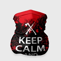 Бандана-труба Keep Calm & Kill Zombies, цвет: 3D-принт