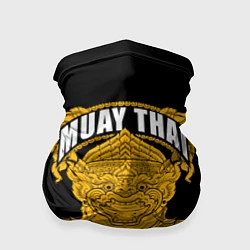 Бандана-труба Muay Thai Fighter, цвет: 3D-принт