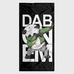 Бандана-труба Panda dab, цвет: 3D-принт — фото 2