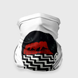 Бандана-труба Twin Peaks Face, цвет: 3D-принт