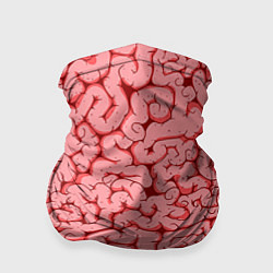 Бандана-труба Мозг, цвет: 3D-принт