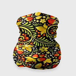 Бандана-труба Khokhloma pattern, цвет: 3D-принт