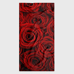 Бандана-труба Красные розы, цвет: 3D-принт — фото 2