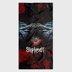 Бандана-труба Slipknot руки зомби, цвет: 3D-принт — фото 2