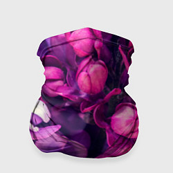 Бандана-труба Тюльпановый сад, цвет: 3D-принт