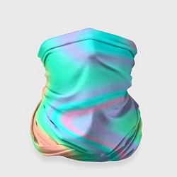 Бандана-труба Светлые узоры, цвет: 3D-принт