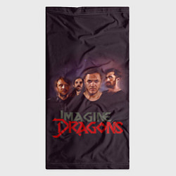 Бандана-труба Группа Imagine Dragons, цвет: 3D-принт — фото 2