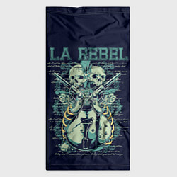 Бандана-труба LA Rebel, цвет: 3D-принт — фото 2