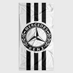 Бандана-труба Mercedes-Benz White, цвет: 3D-принт — фото 2
