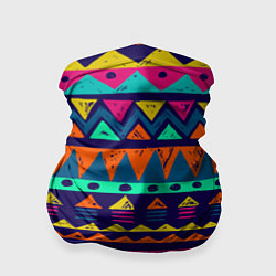 Бандана-труба Индейский орнамент, цвет: 3D-принт