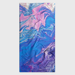 Бандана-труба Tie-Dye Blue & Violet, цвет: 3D-принт — фото 2