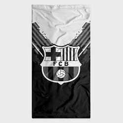 Бандана-труба FC Barcelona: Black Style, цвет: 3D-принт — фото 2
