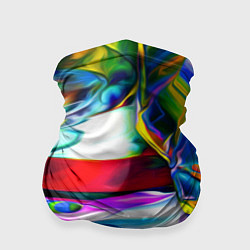 Бандана-труба Фантастическая палитра, цвет: 3D-принт