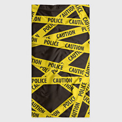Бандана-труба Police Caution, цвет: 3D-принт — фото 2