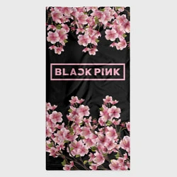Бандана-труба Black Pink: Delicate Sakura, цвет: 3D-принт — фото 2