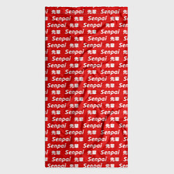 Бандана-труба Senpai Pattern, цвет: 3D-принт — фото 2