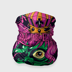Бандана-труба Queen Skull, цвет: 3D-принт