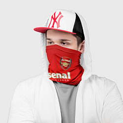 Бандана-труба Arsenal, цвет: 3D-принт — фото 2