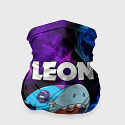 Бандана-труба BRAWL STARS LEON SHARK, цвет: 3D-принт