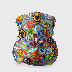 Бандана-труба Английская Премьер Лига, цвет: 3D-принт