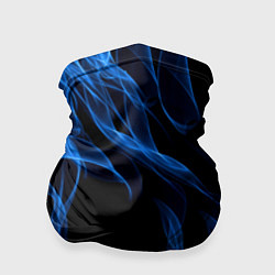 Бандана-труба BLUE FIRE FLAME, цвет: 3D-принт