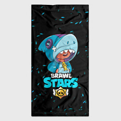 Бандана-труба Brawl stars leon shark, цвет: 3D-принт — фото 2