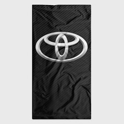 Бандана-труба Toyota carbon, цвет: 3D-принт — фото 2