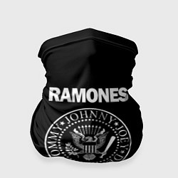 Бандана-труба RAMONES, цвет: 3D-принт