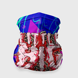 Бандана-труба Little Big: Rave, цвет: 3D-принт