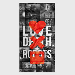 Бандана-труба LOVE DEATH ROBOTS LDR, цвет: 3D-принт — фото 2