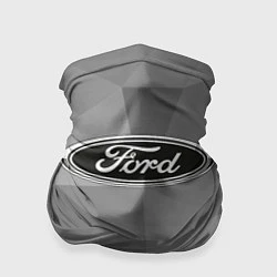Бандана-труба Ford чб, цвет: 3D-принт