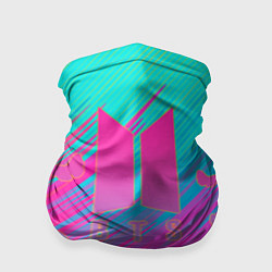 Бандана-труба BTS, цвет: 3D-принт