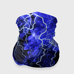 Бандана-труба МОЛНИЯ BLUE, цвет: 3D-принт