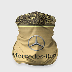 Бандана-труба MERCEDES GOLD, цвет: 3D-принт