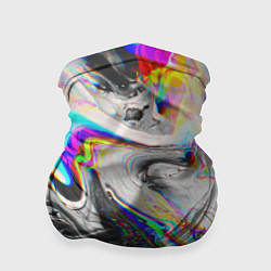 Бандана-труба DIGITAL ABSTRACT GLITCH, цвет: 3D-принт