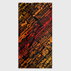 Бандана-труба Музыкальные бренды, цвет: 3D-принт — фото 2