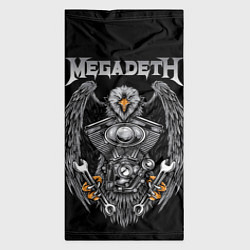 Бандана-труба Megadeth, цвет: 3D-принт — фото 2