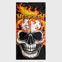 Бандана-труба Megadeth, цвет: 3D-принт — фото 2