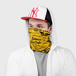 Бандана-труба ЛОГОТИПЫ РОК ГРУПП, цвет: 3D-принт — фото 2