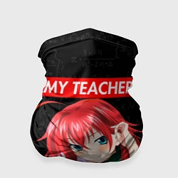 Бандана-труба SENPAI MY TEACHER, цвет: 3D-принт