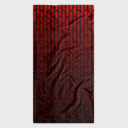 Бандана-труба Текстура красный градиент, цвет: 3D-принт — фото 2
