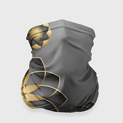 Бандана-труба 3D цветы, цвет: 3D-принт