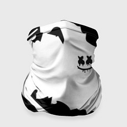 Бандана-труба Marshmello, цвет: 3D-принт