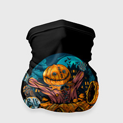 Бандана-труба Happy Halloween, цвет: 3D-принт