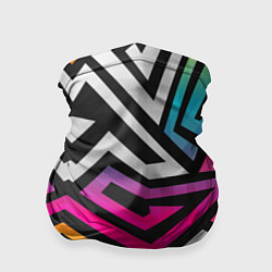 Бандана-труба GRAFFITY, цвет: 3D-принт