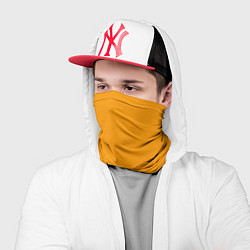 Бандана-труба Цвет Шафран без рисунка, цвет: 3D-принт — фото 2