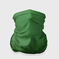 Бандана-труба Зеленый Лес, цвет: 3D-принт